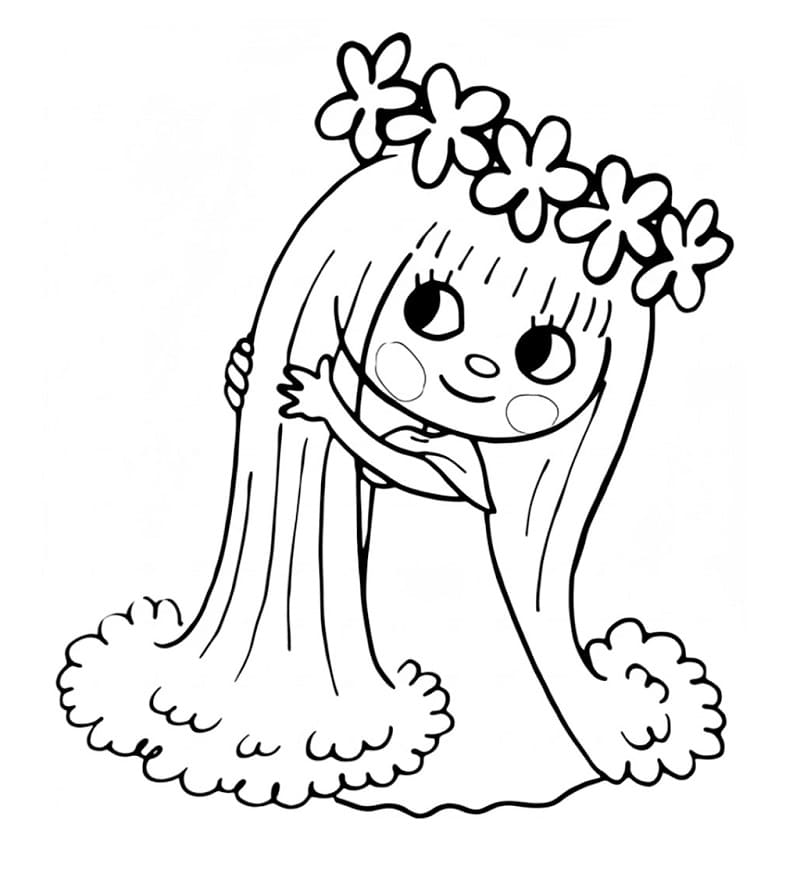 Omalovánky Víla Amálka