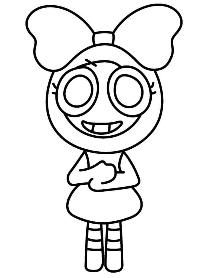 Neplacený Dandy's World Vytisknutelný omalovánka