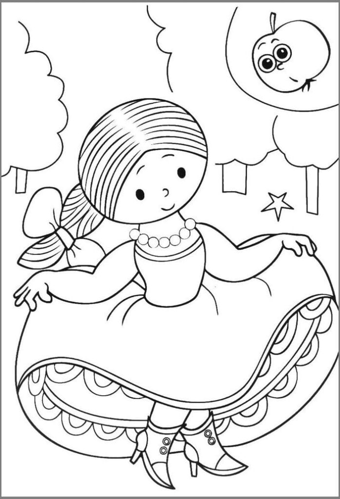 Omalovánka Obrázek Rumcajse