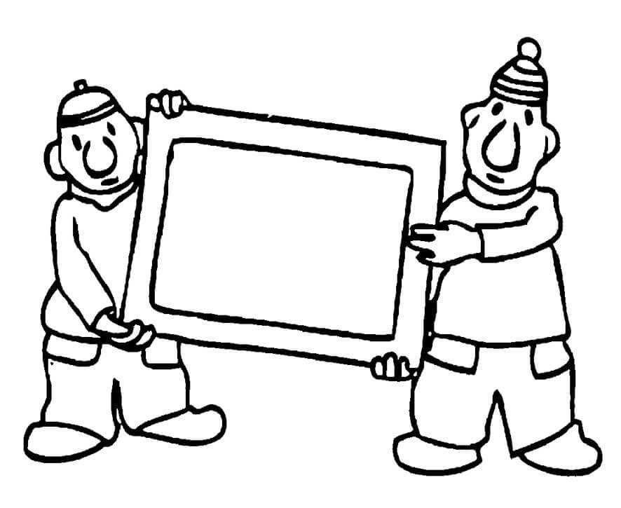 Pat a Mat Bez Poplatku omalovánka