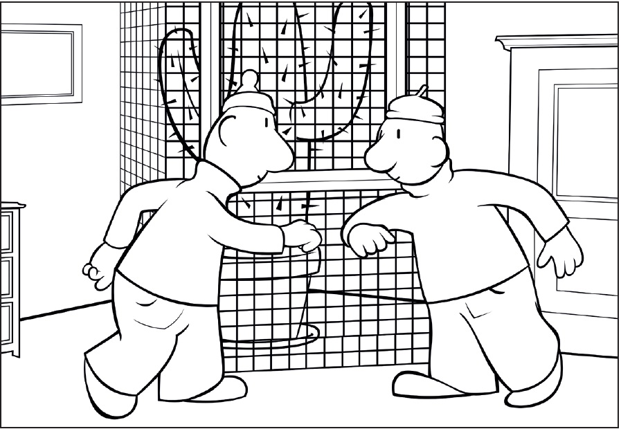 Pat a Mat Zdarma Obrázek omalovánka