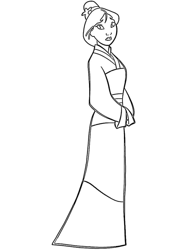 Princezna pro 3leté Děti omalovánka