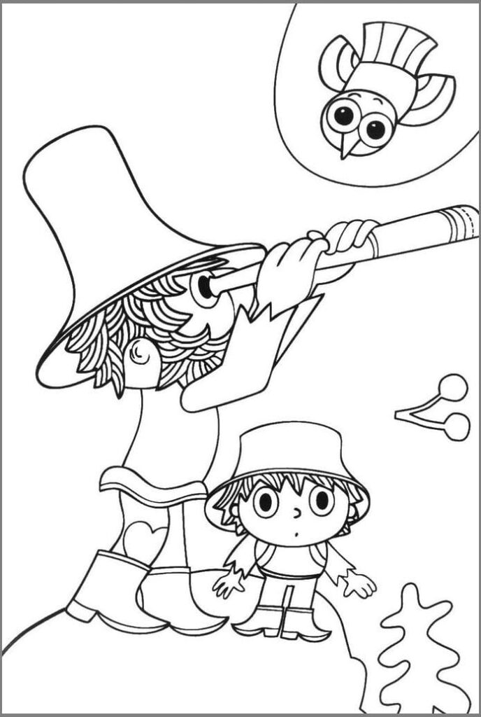 Omalovánka Rumcajs pro děti