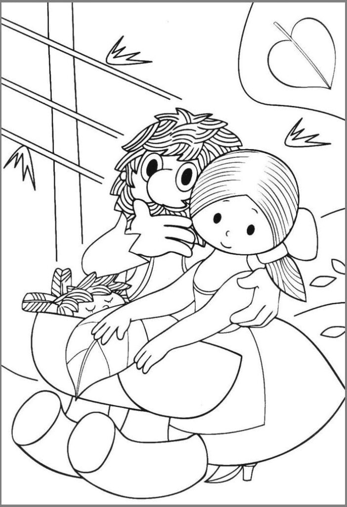 Omalovánka Rumcajs zdarma pro děti