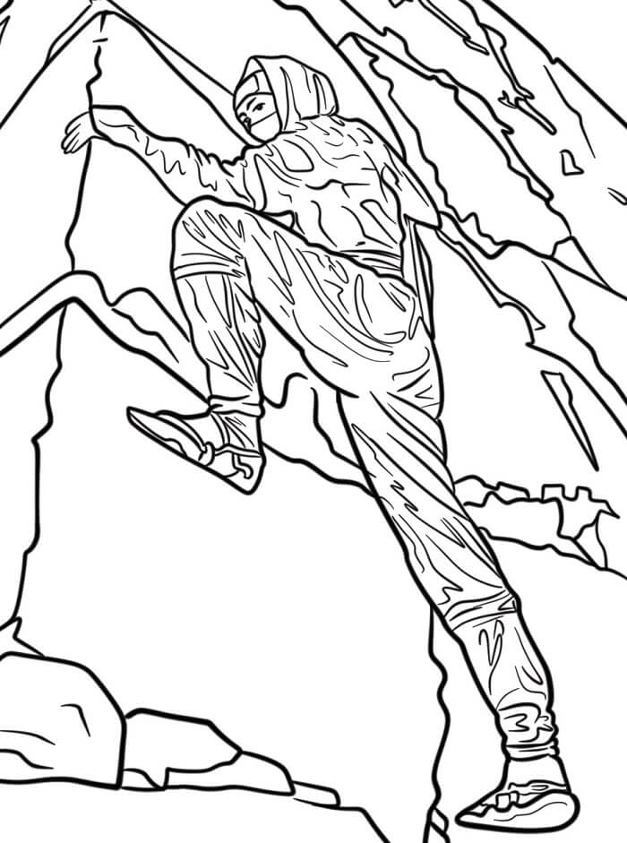 Skvělý Ninja omalovánka