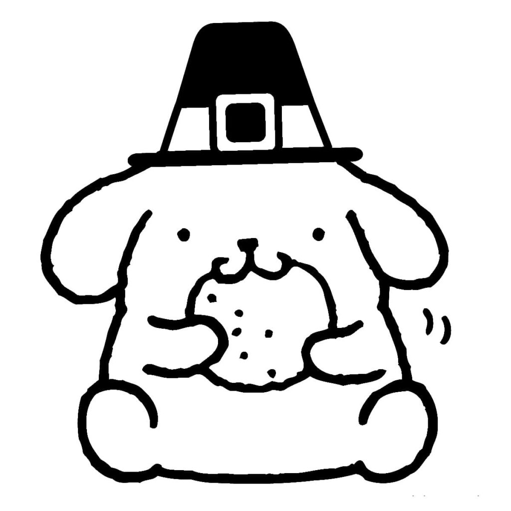 Omalovánka Skvělý Pompompurin