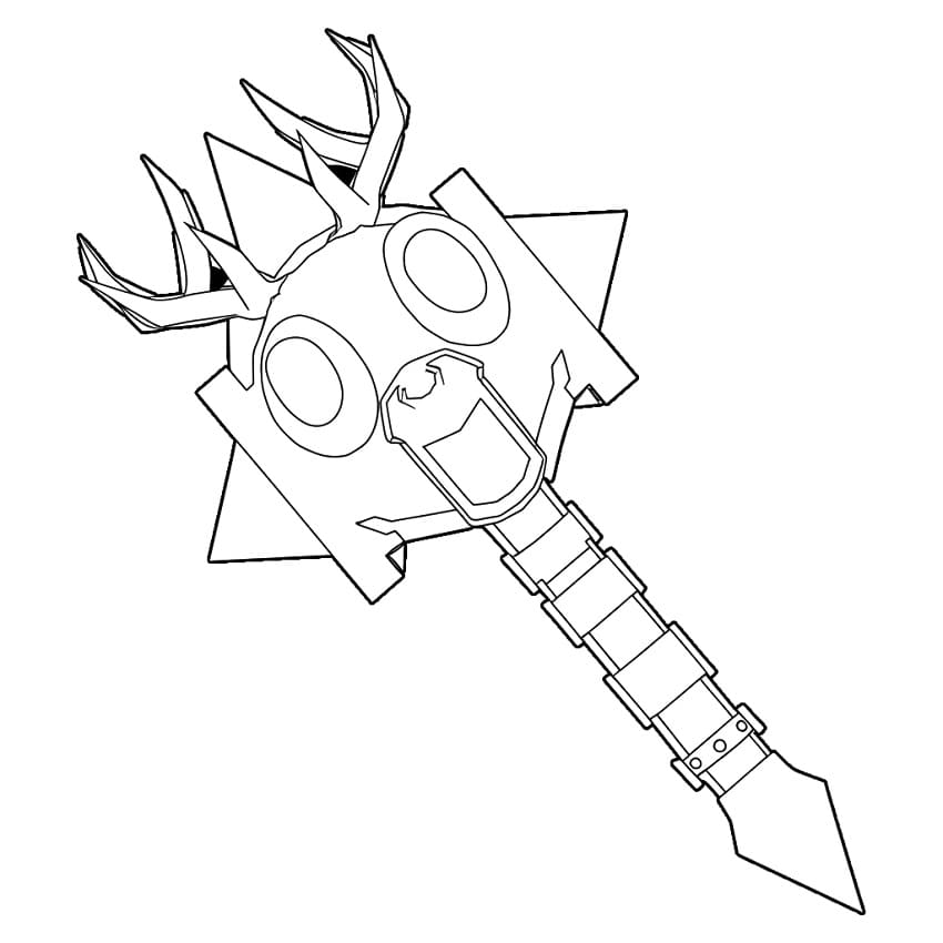 Tisknutelný 99 nocí v lese pro děti omalovánka