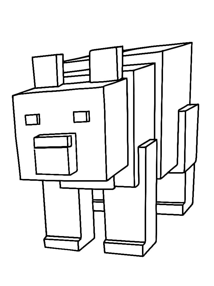 Tisknutelný obrázek 99 nocí v lese omalovánka