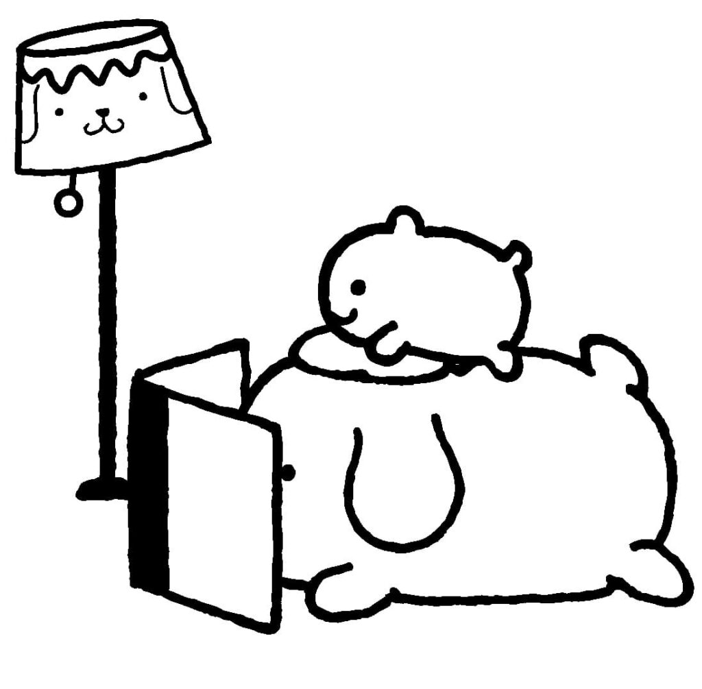 Omalovánka Úžasný Pompompurin