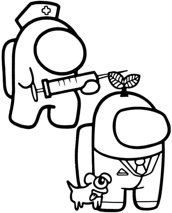 Omalovánky Among Us