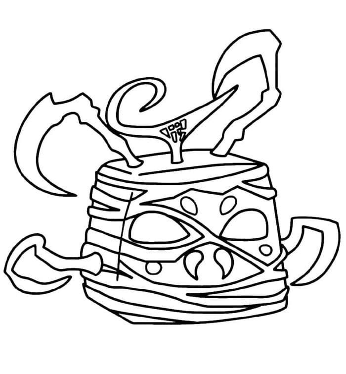 Zdarma Blox Fruits Pro Děti omalovánka