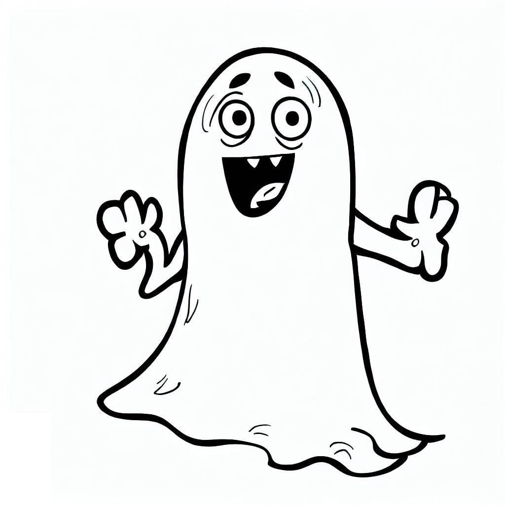 Zdarma Duch k Tisku omalovánka