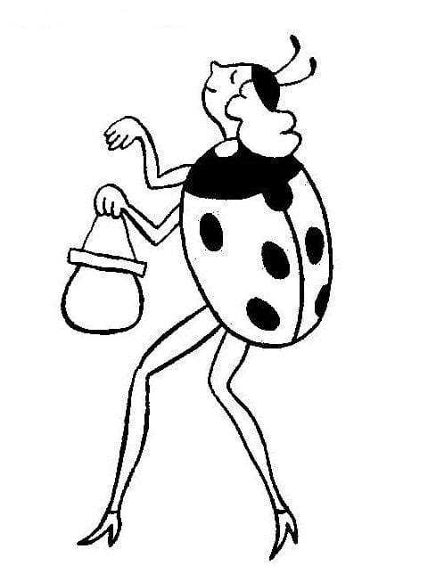 Zdarma Ferda Mravenec pro děti omalovánka