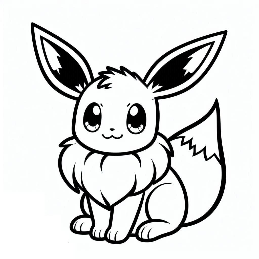 Omalovánky Eevee
