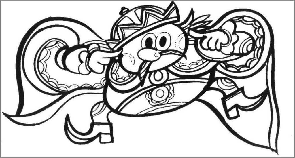 Omalovánka Zdarma Večerníček pro děti