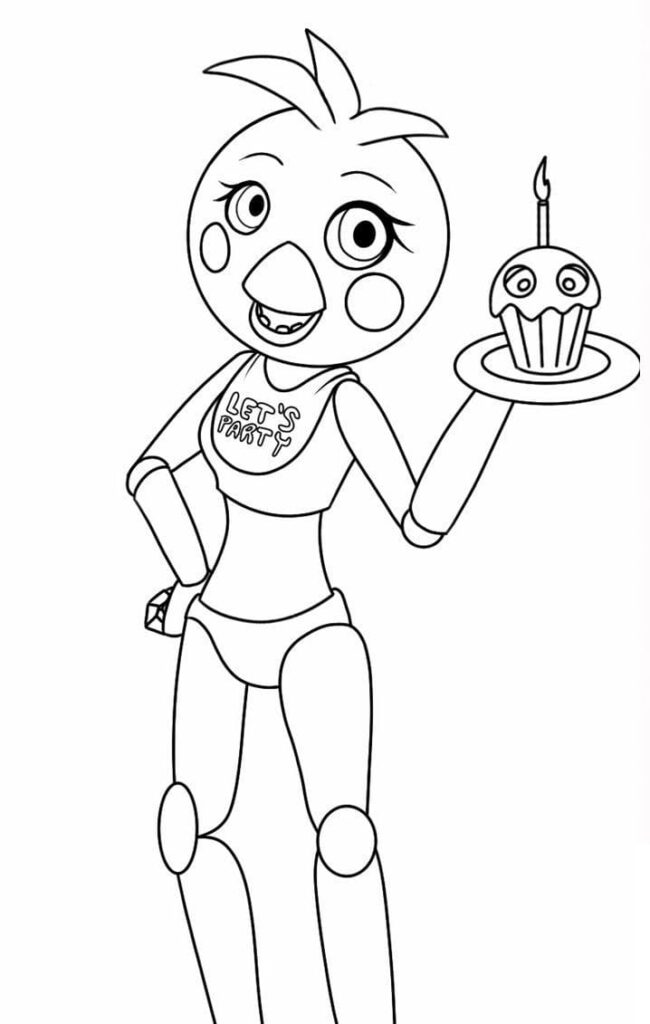 Omalovánka Animovaný FNAF