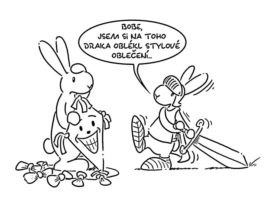 Bezplatný obrázek Bob a Bobek omalovánka