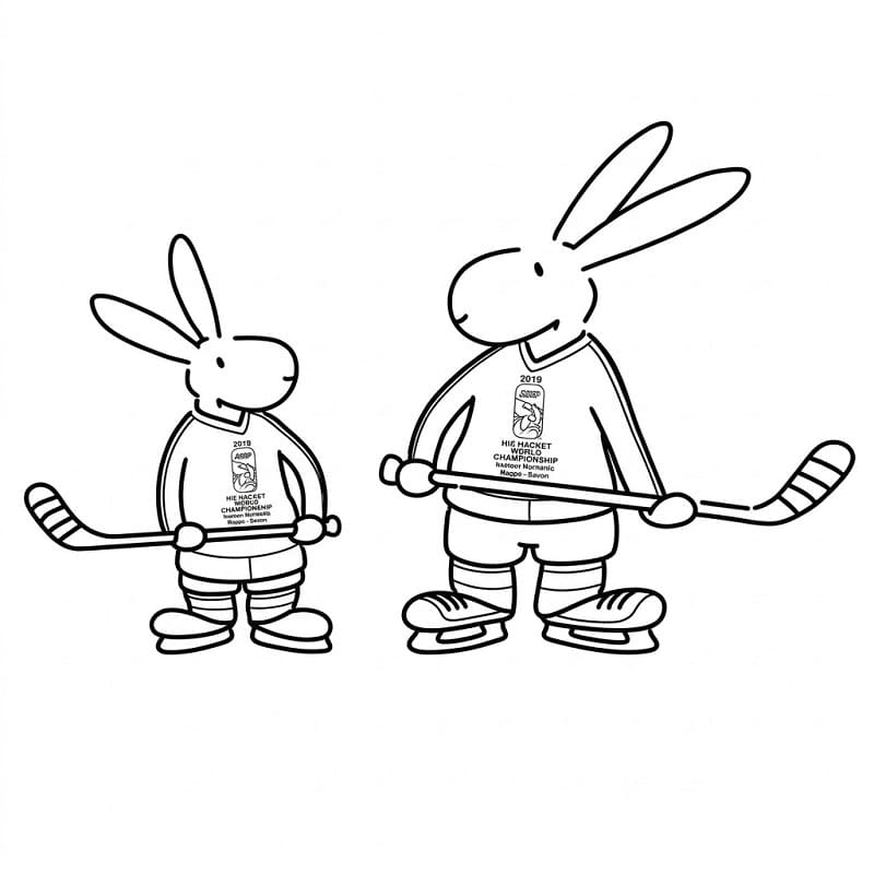 Bob a Bobek k tisku pro děti omalovánka