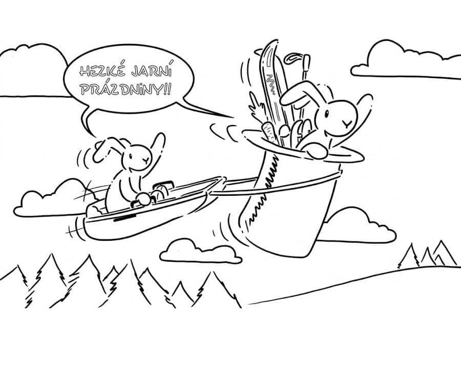 Bob a Bobek pro děti od 3 let omalovánka