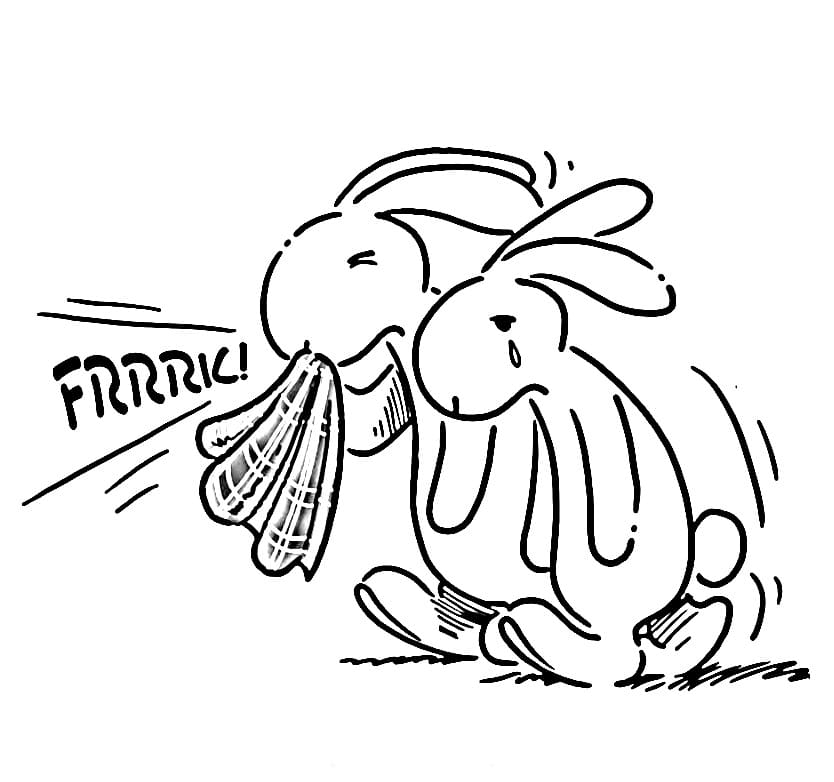 Bob a Bobek zdarma k tisku omalovánka