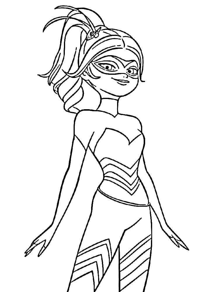 Kouzelná Beruška a Černý Kocour (36) omalovánka