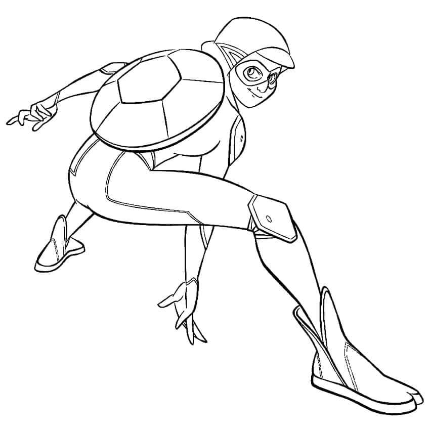 Kouzelná Beruška a Černý Kocour (43) omalovánka