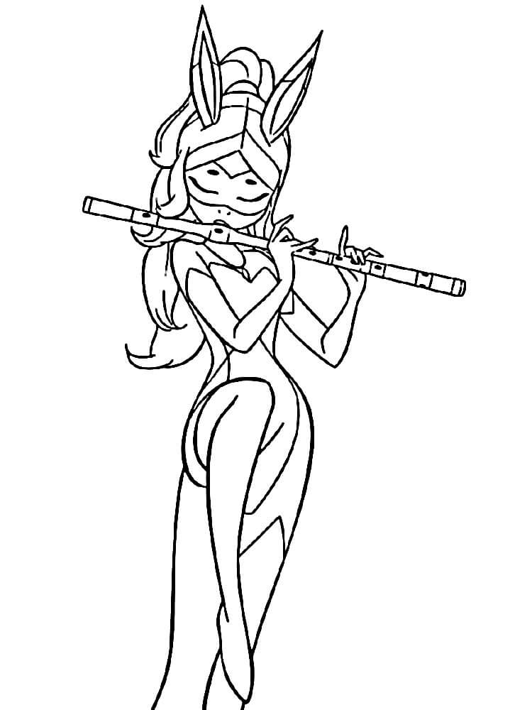 Kouzelná Beruška a Černý Kocour (59) omalovánka