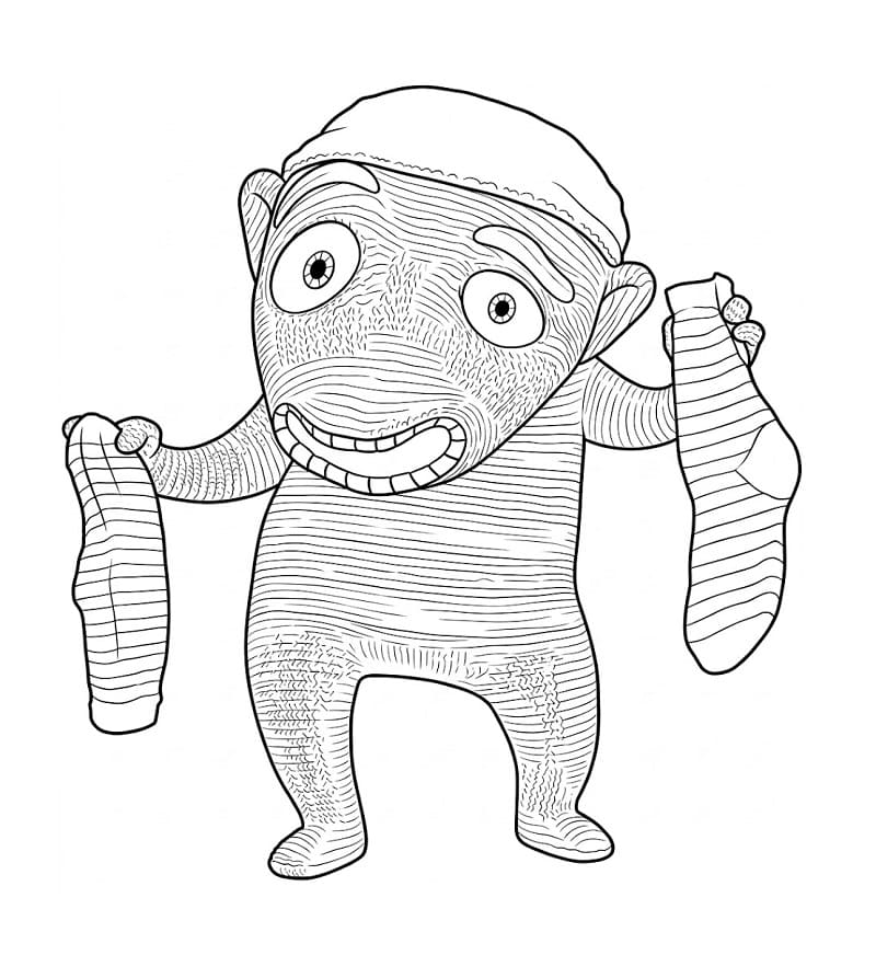 Lichožrouti k tisku omalovánka