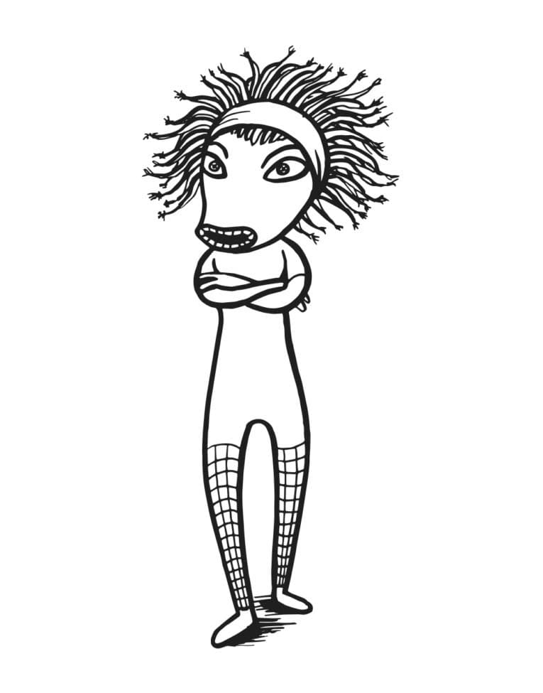 Lichožrouti zdarma omalovánka