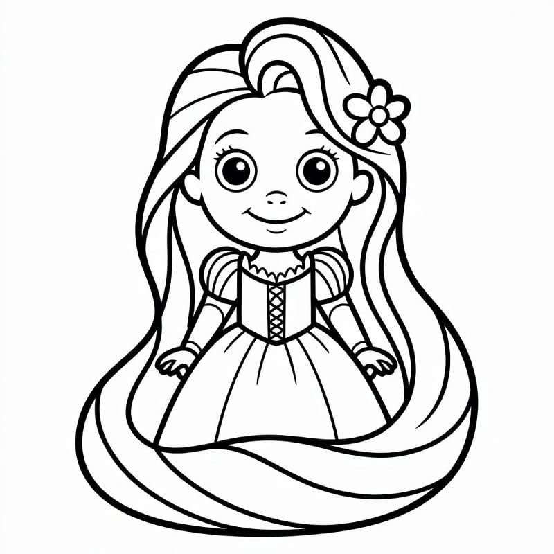 Locika od Disney omalovánka