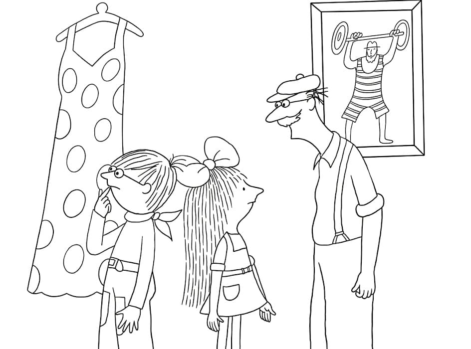 Mácha a Šebestová pro děti omalovánka