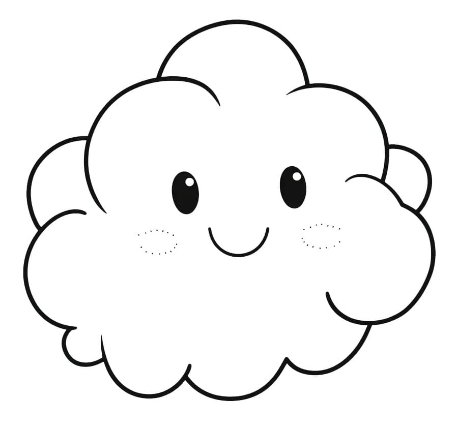 Mrak jako dárek omalovánka