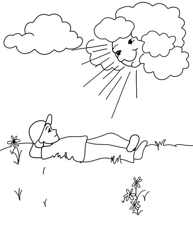 Mrak pro děti 4 roky omalovánka