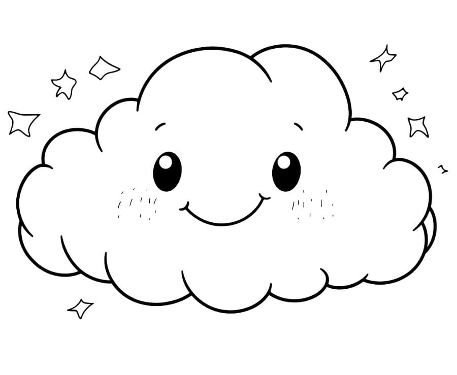 Mrak zdarma pro děti omalovánka