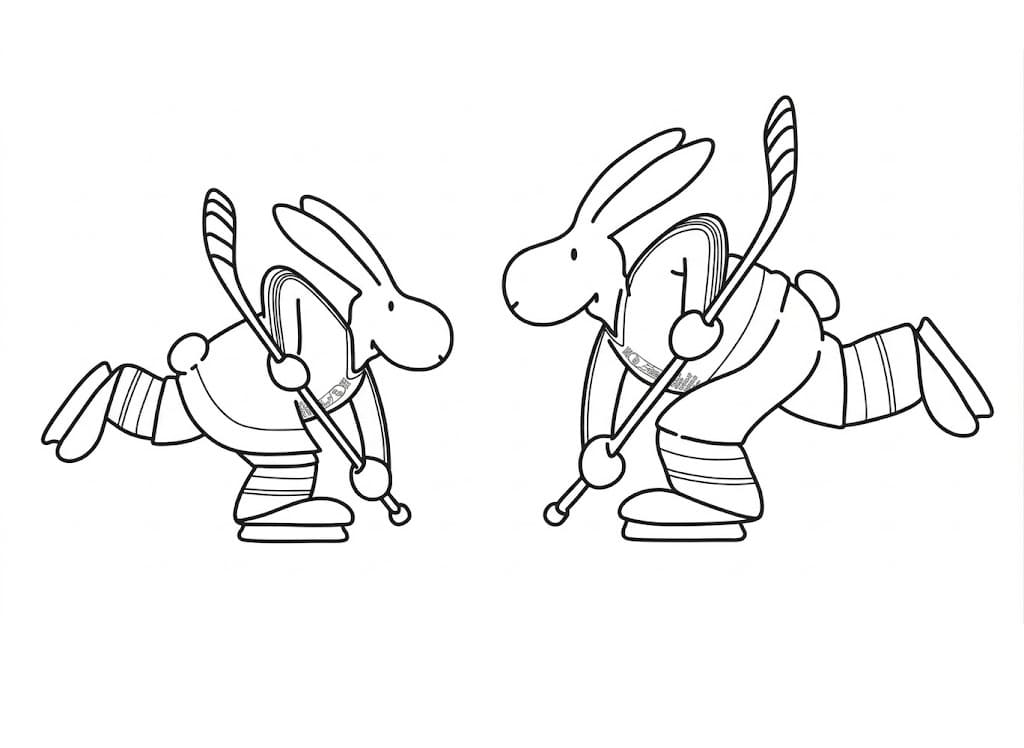 Obrázek Bob a Bobek zdarma omalovánka