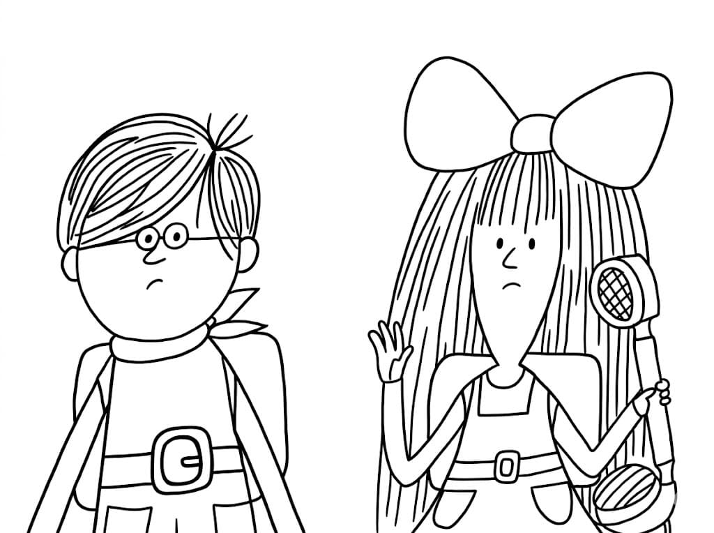 Omalovánky Mach a Šebestová