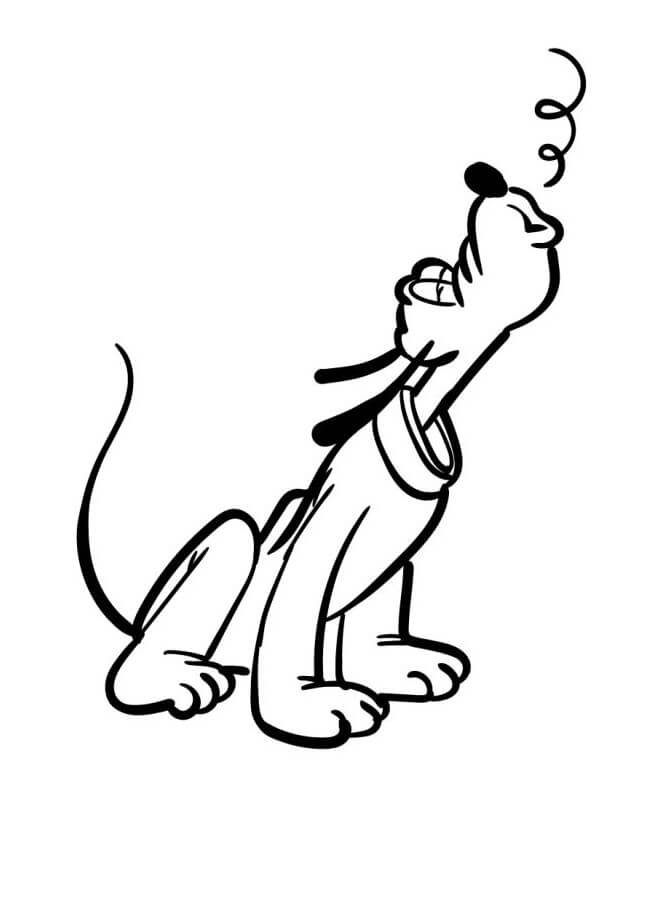 Perfektní Pluto omalovánka