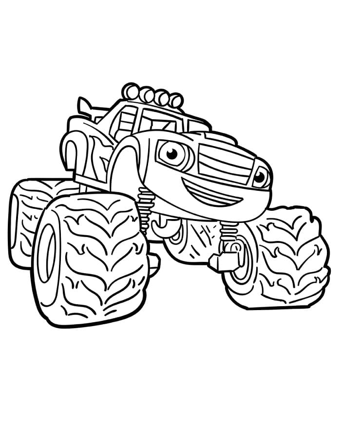 Plamínek a čtyřkoláci jako dárek omalovánka