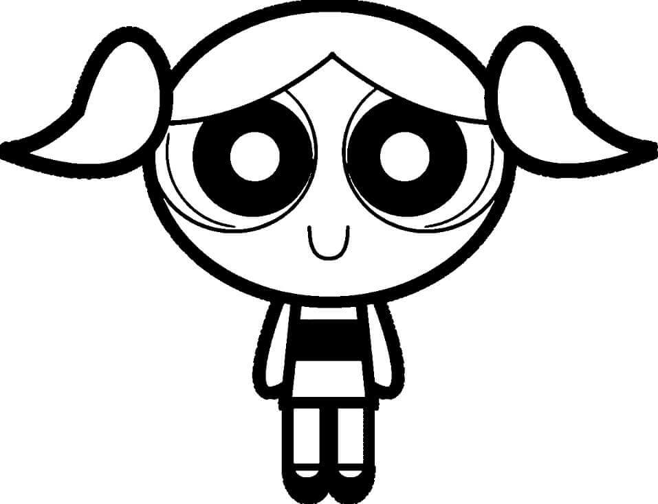 Powerpuff Girls (7) omalovánka