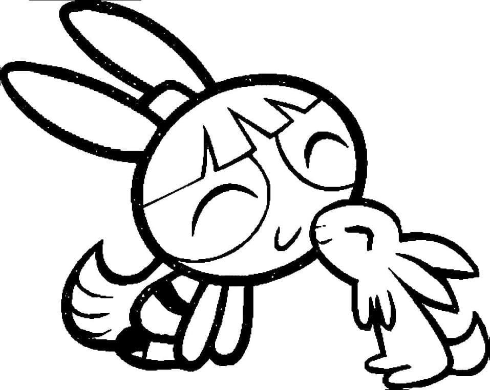 Powerpuff Girls tisknutelné pro děti omalovánka