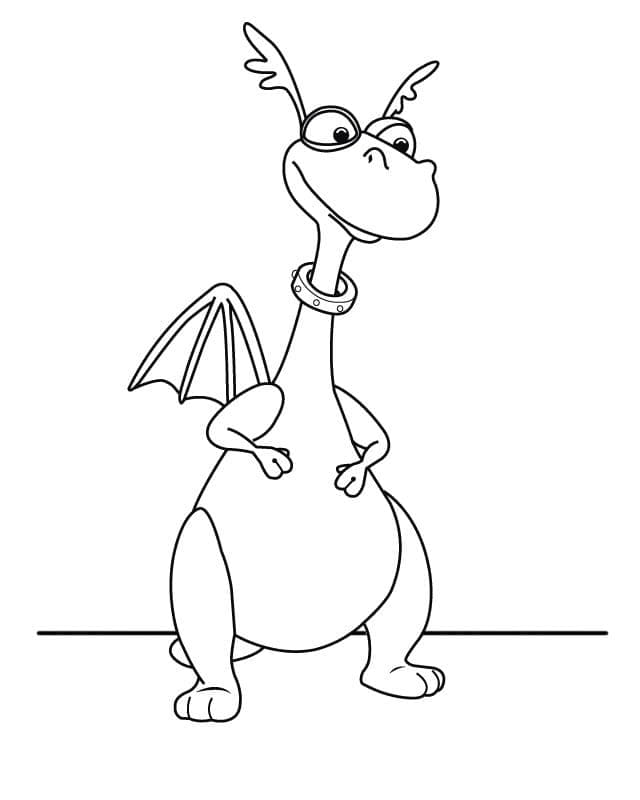 Půvabná Doktorka Plyšáková omalovánka