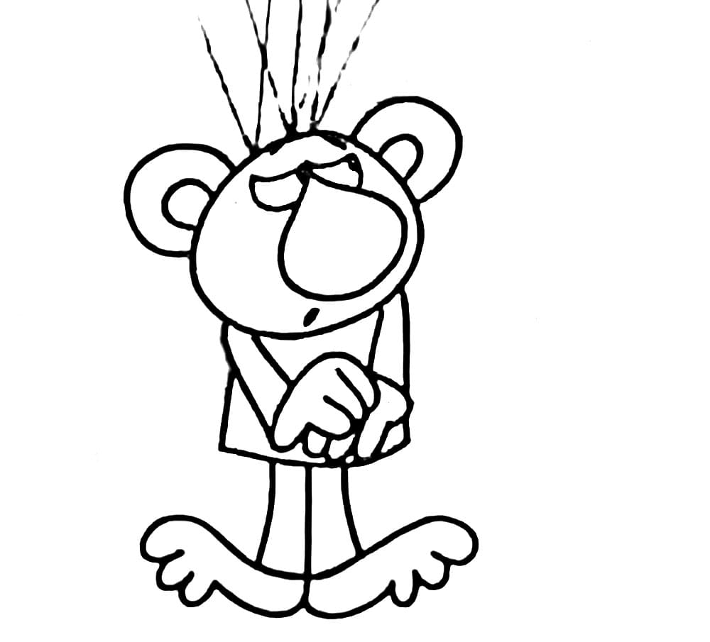 Rákosníček tisknutelný omalovánka