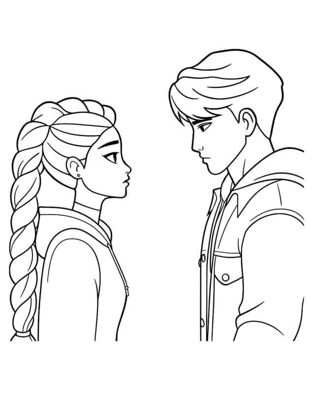 Omalovánky Saja Boys