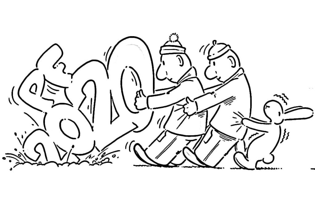 Omalovánka Tisknutelný Bob a Bobek