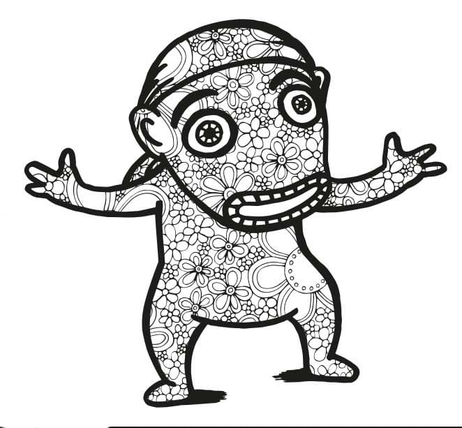 Zdarma tisknutelní Lichožrouti omalovánka