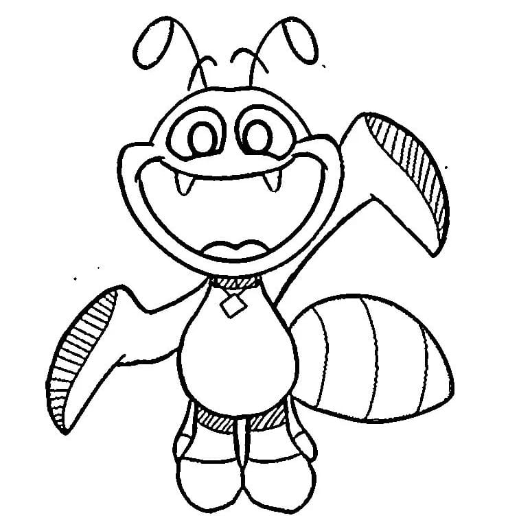 Animovaní Smiling Critters omalovánka