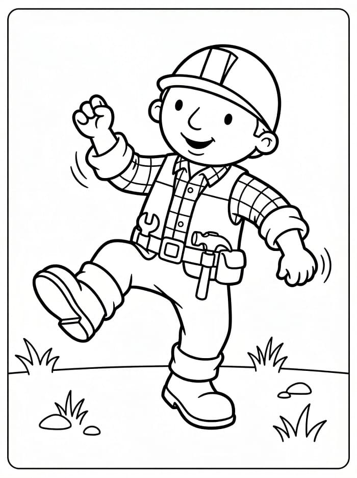 Bořek Stavitel jako dárek omalovánka