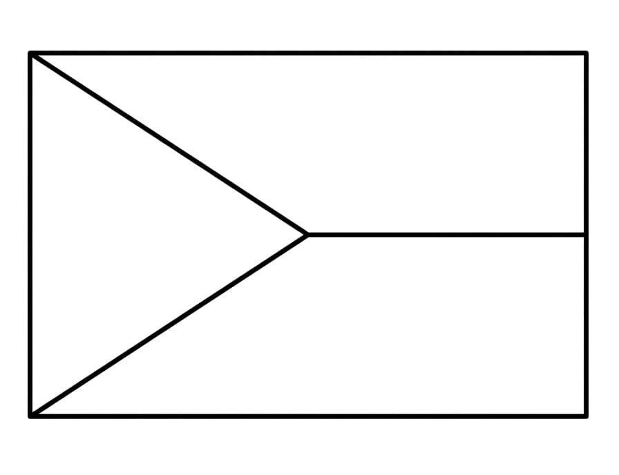 Jedna česká vlajka omalovánka