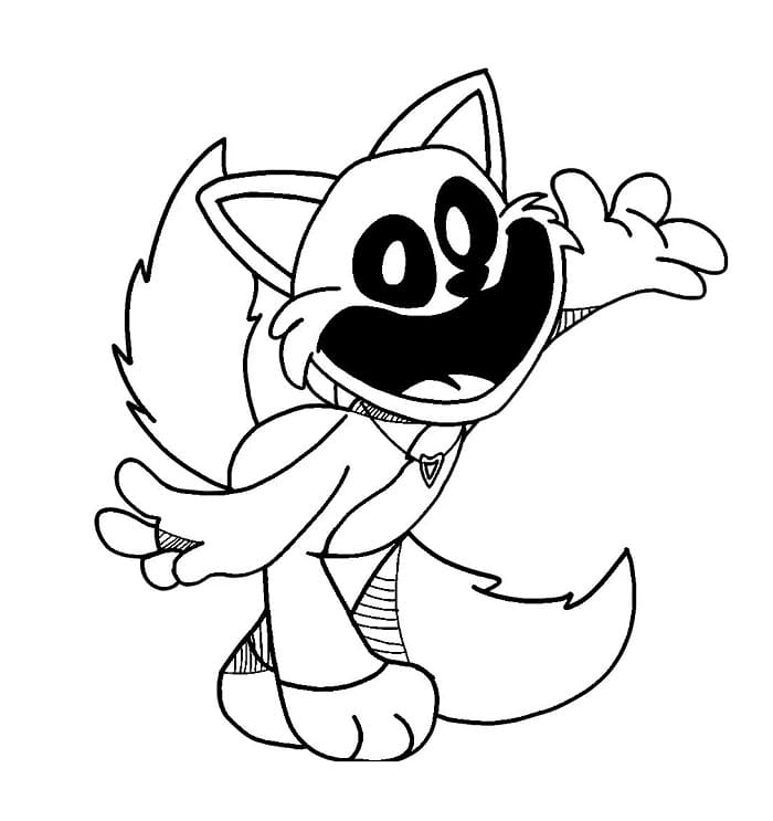 Jednoduchí Smiling Critters omalovánka