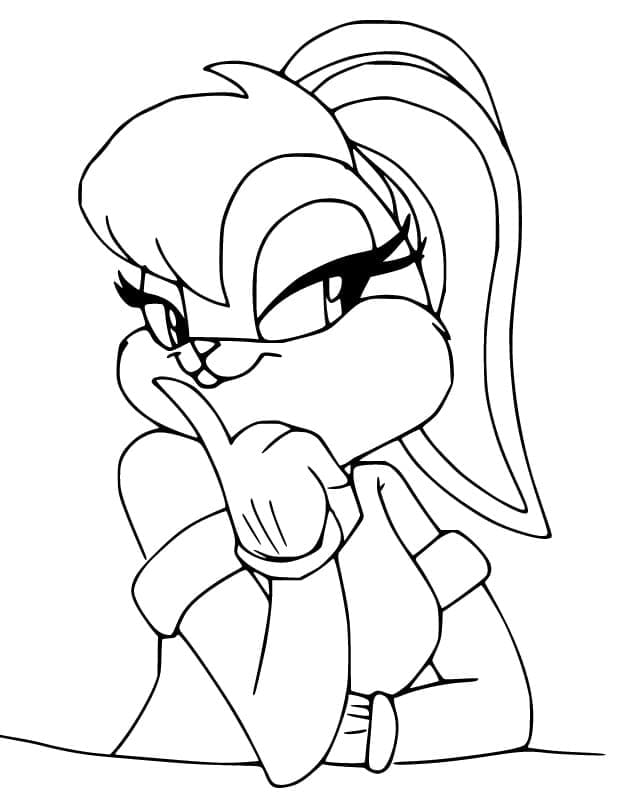 Looney Tunes pro děti 2 roky omalovánka